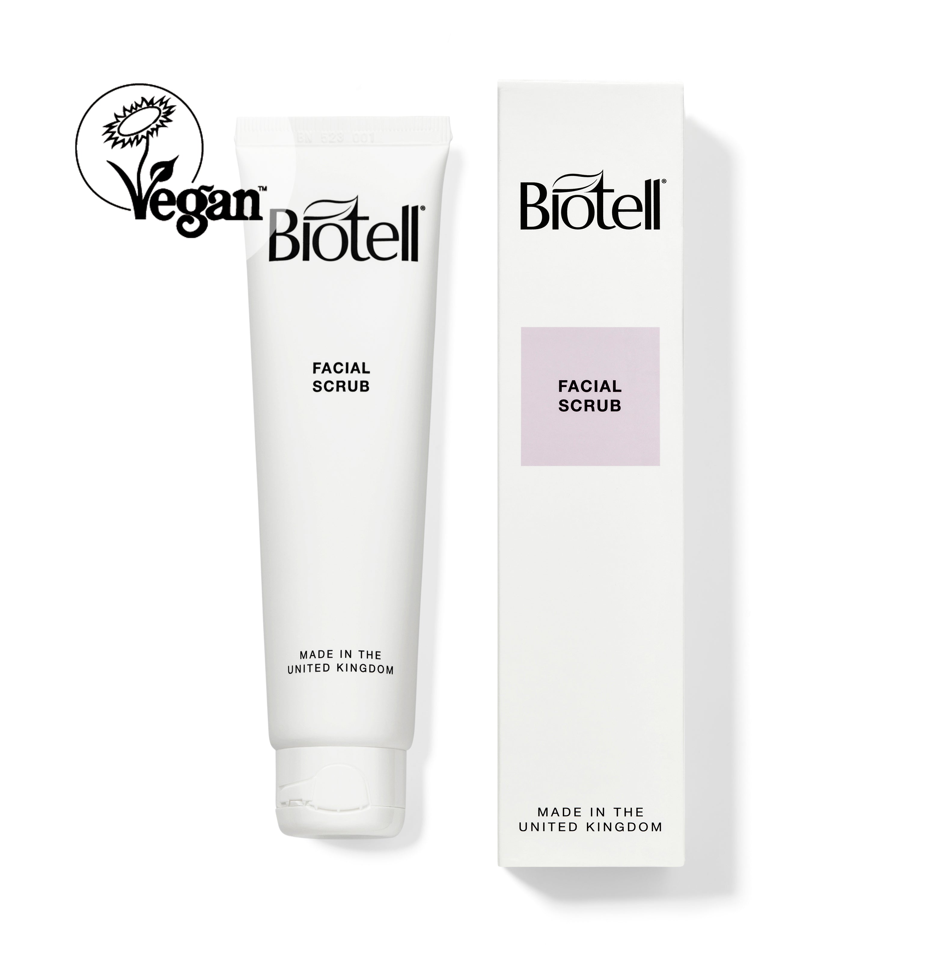 Facial Scrub – Dual Exfoliation for Smooth, Clear Skin | Biotell ...